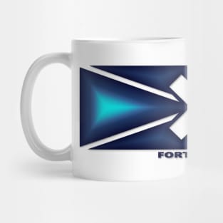 STRONG. FORTE SOU EU. WHITE BLUE. SAMER BRASIL Mug